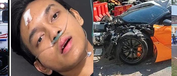 La McLaren de luxe du créateur Andra ST détruite et coupée en deux après un crash